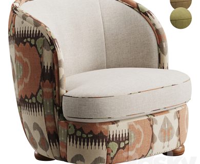 مدل سه بعدی پرده