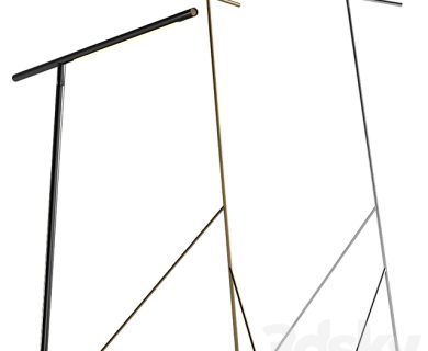 مدل سه بعدی چراغ رومیزی مدرن