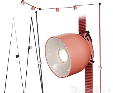 مدل سه بعدی گل و گلدان