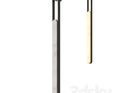 مدل سه بعدی گل و گلدان