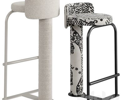 مدل سه بعدی پرده