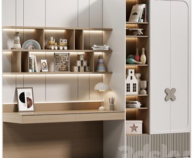 مدل سه بعدی میز تلویزیون کلاسیک