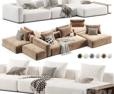 مدل سه بعدی پرده