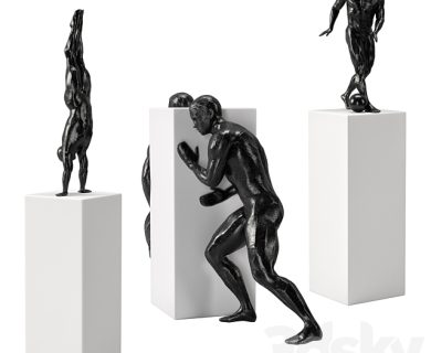 مدل سه بعدی مجسمه