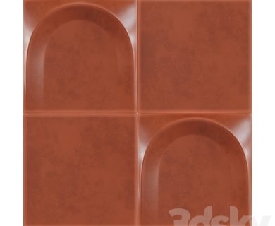 مدل سه بعدی کاشی