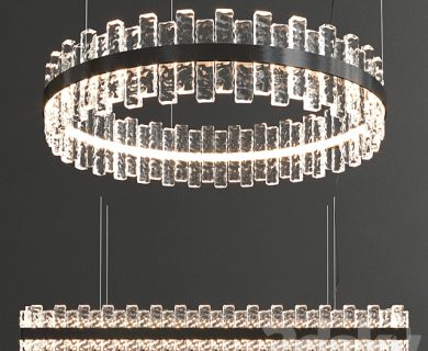 مدل سه بعدی گل و گلدان