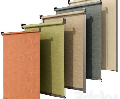 مدل سه بعدی پرده