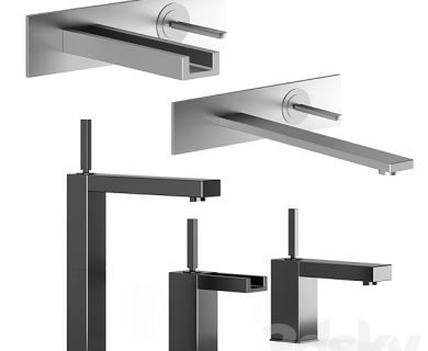 مدل سه بعدی لوازم حمام