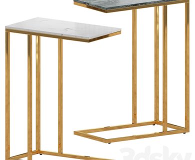 مدل سه بعدی میز و صندلی