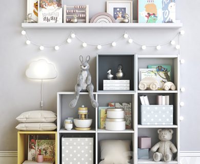 مدل سه بعدی میز تلویزیون کلاسیک