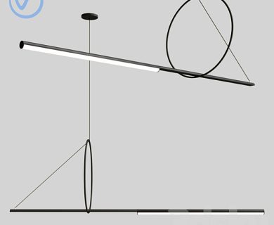 مدل سه بعدی گل و گلدان