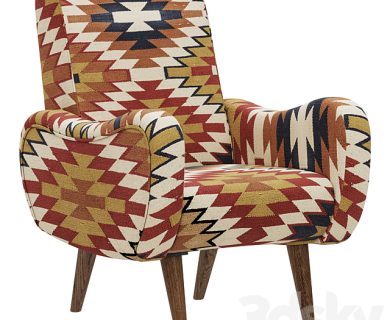 مدل سه بعدی پرده