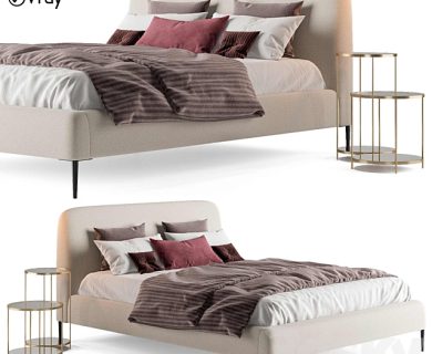 مدل سه بعدی تخت