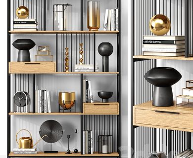 مدل سه بعدی کمد لباس