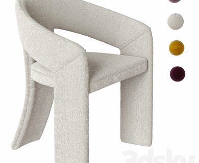 مدل سه بعدی پرده