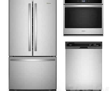 مدل سه بعدی بوفه آشپزخانه