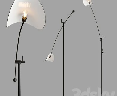 مدل سه بعدی چراغ رومیزی مدرن