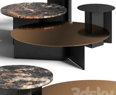 مدل سه بعدی میز و صندلی