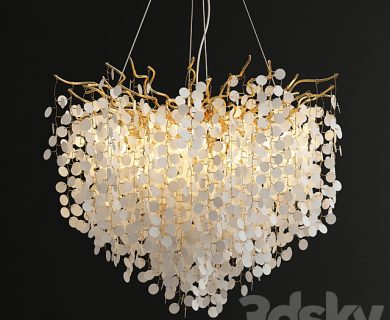 مدل سه بعدی گل و گلدان