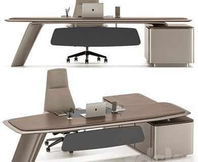 مدل سه بعدی میز و صندلی