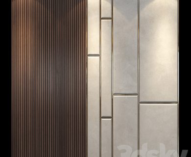 مدل سه بعدی پنل