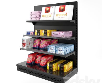 مدل سه بعدی لوازم فروشگاه