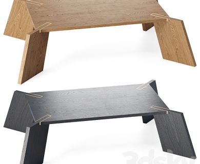 مدل سه بعدی میز و صندلی