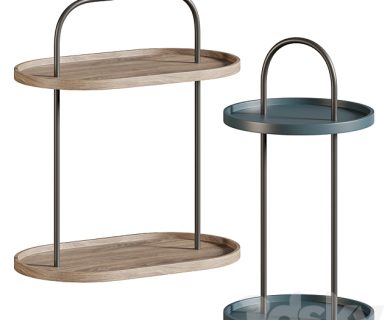 مدل سه بعدی میز و صندلی