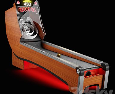 مدل سه بعدی لوازم کافه