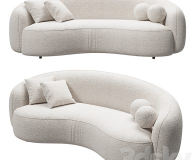 مدل سه بعدی پرده