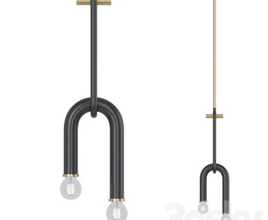 مدل سه بعدی گل و گلدان