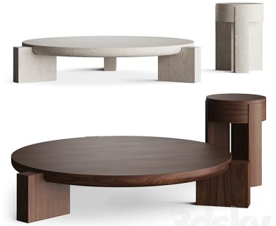 مدل سه بعدی میز و صندلی