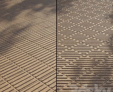 مدل سه بعدی آسفالت