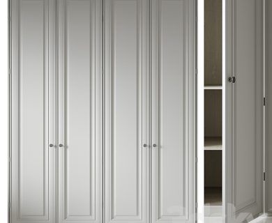 مدل سه بعدی کمد لباس