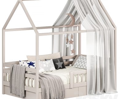 مدل سه بعدی تخت