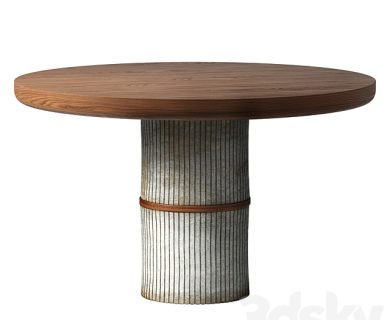 مدل سه بعدی میز و صندلی