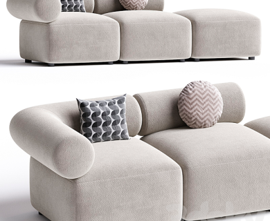 مدل سه بعدی پرده