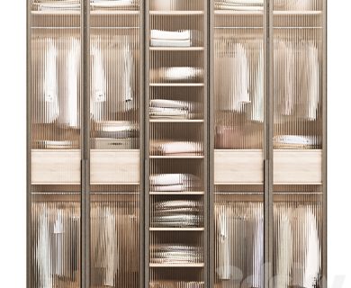 مدل سه بعدی کمد لباس