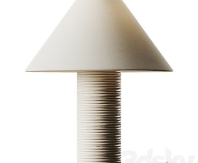 مدل سه بعدی چراغ رومیزی مدرن