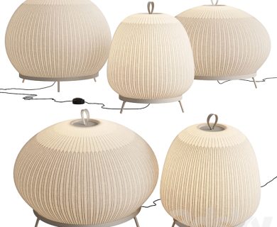 مدل سه بعدی چراغ رومیزی مدرن