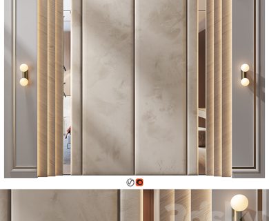 مدل سه بعدی تخت