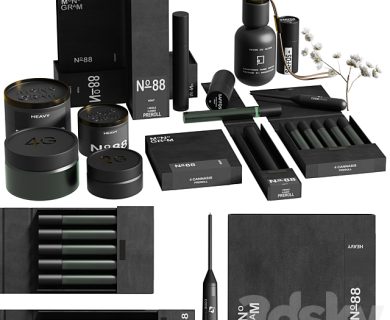 مدل سه بعدی لوازم حمام