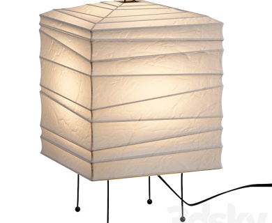 مدل سه بعدی چراغ رومیزی مدرن