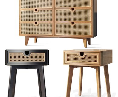 مدل سه بعدی کمد لباس