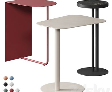 مدل سه بعدی میز و صندلی