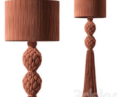 مدل سه بعدی چراغ رومیزی مدرن