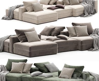 مدل سه بعدی پرده