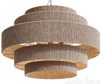 مدل سه بعدی گل و گلدان