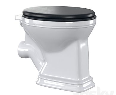 مدل سه بعدی توالت فرنگی