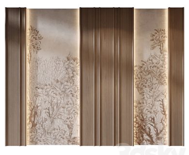 مدل سه بعدی پنل